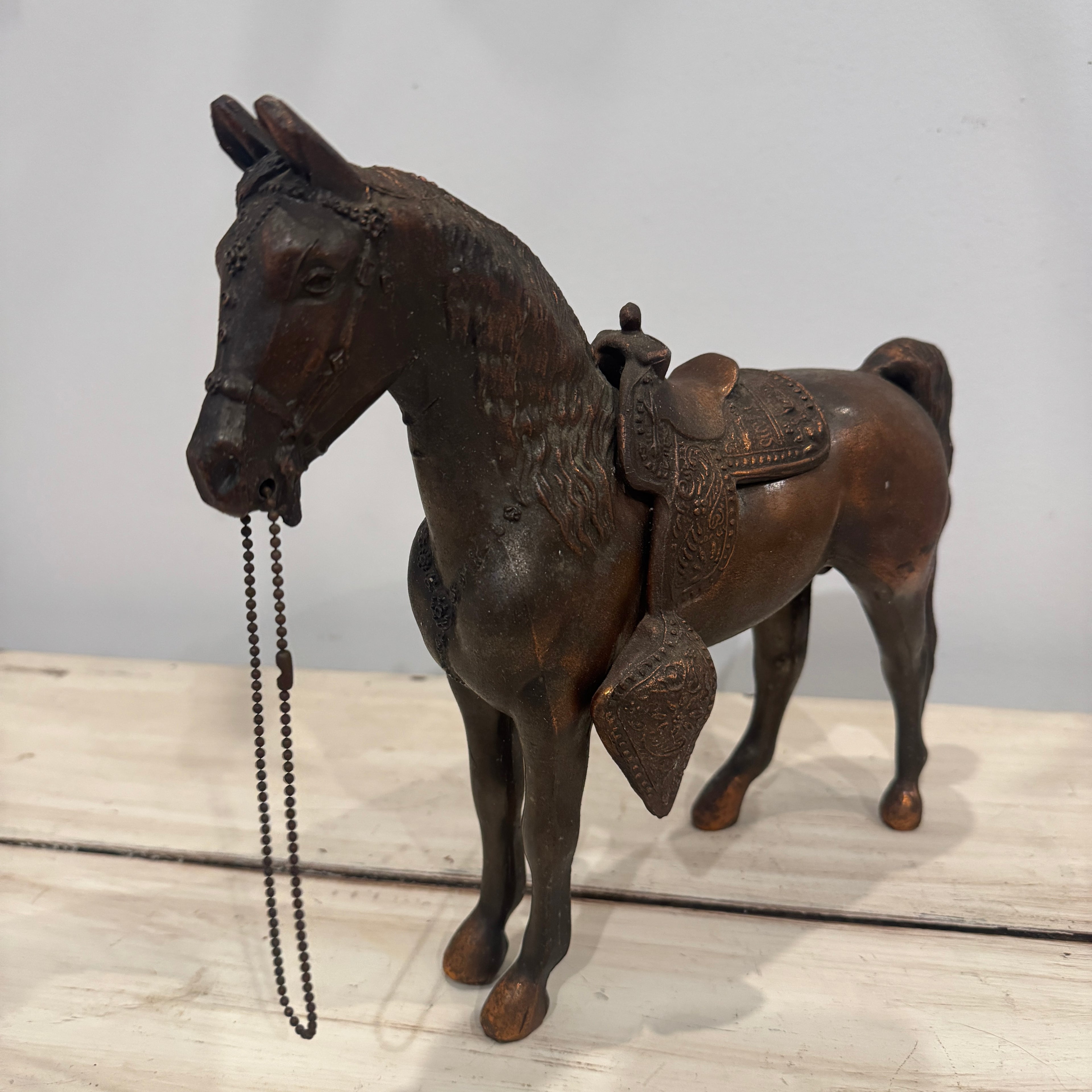Copper Horse Figure