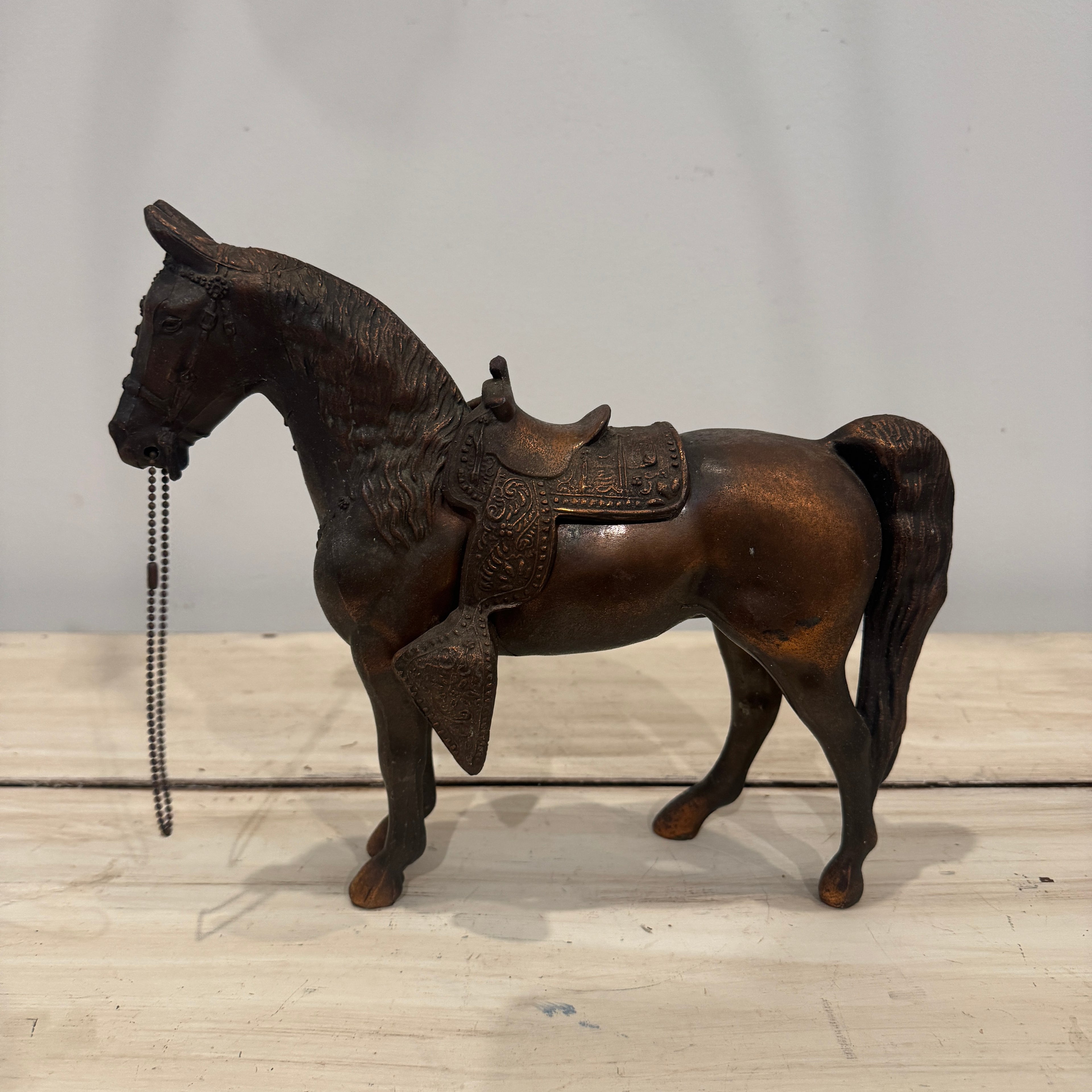 Copper Horse Figure