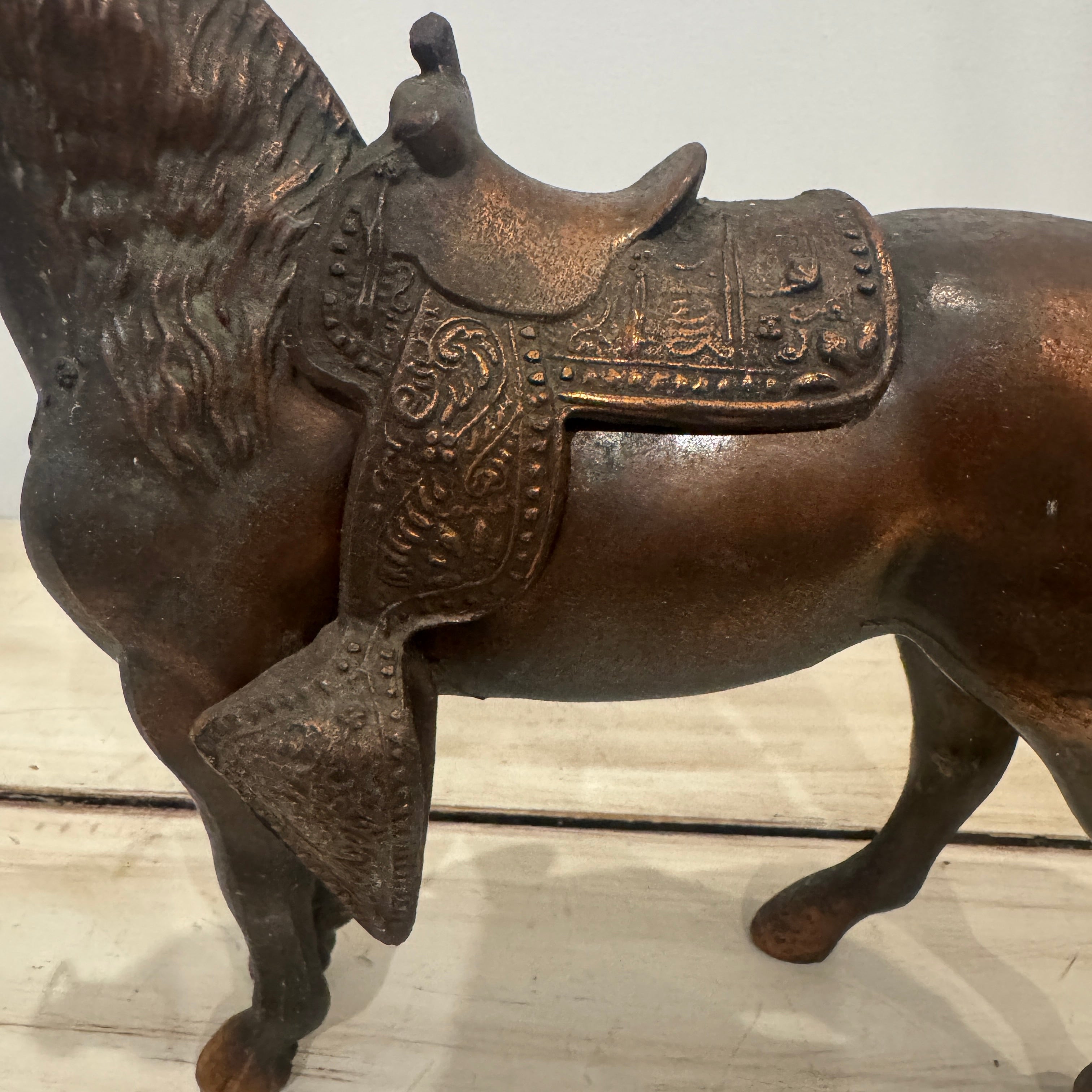 Copper Horse Figure