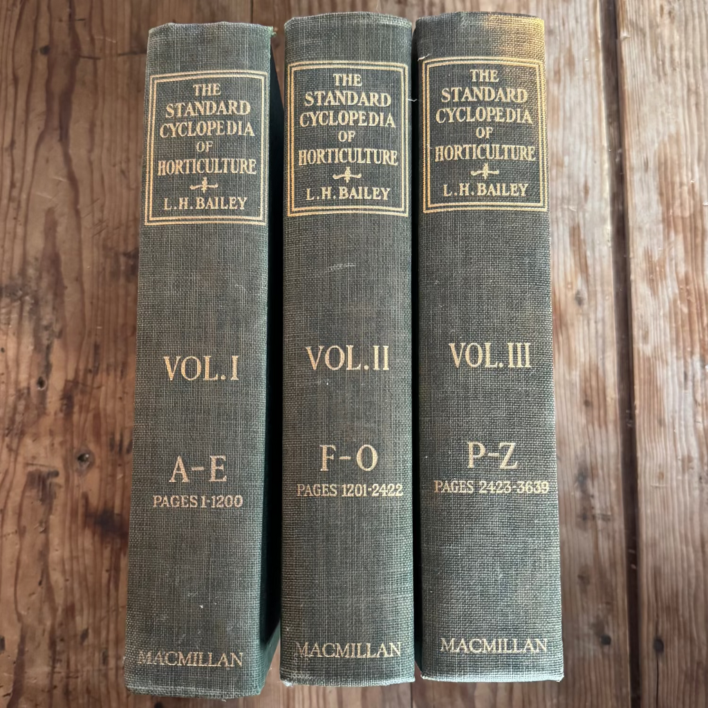 The Standard Cyclopedia of Horticulture (set of 3)