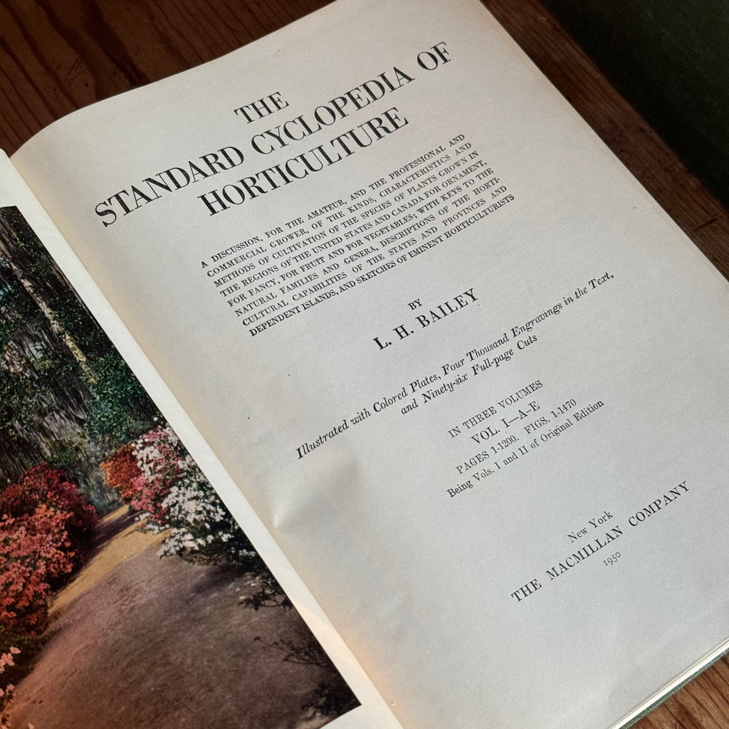 The Standard Cyclopedia of Horticulture (set of 3)