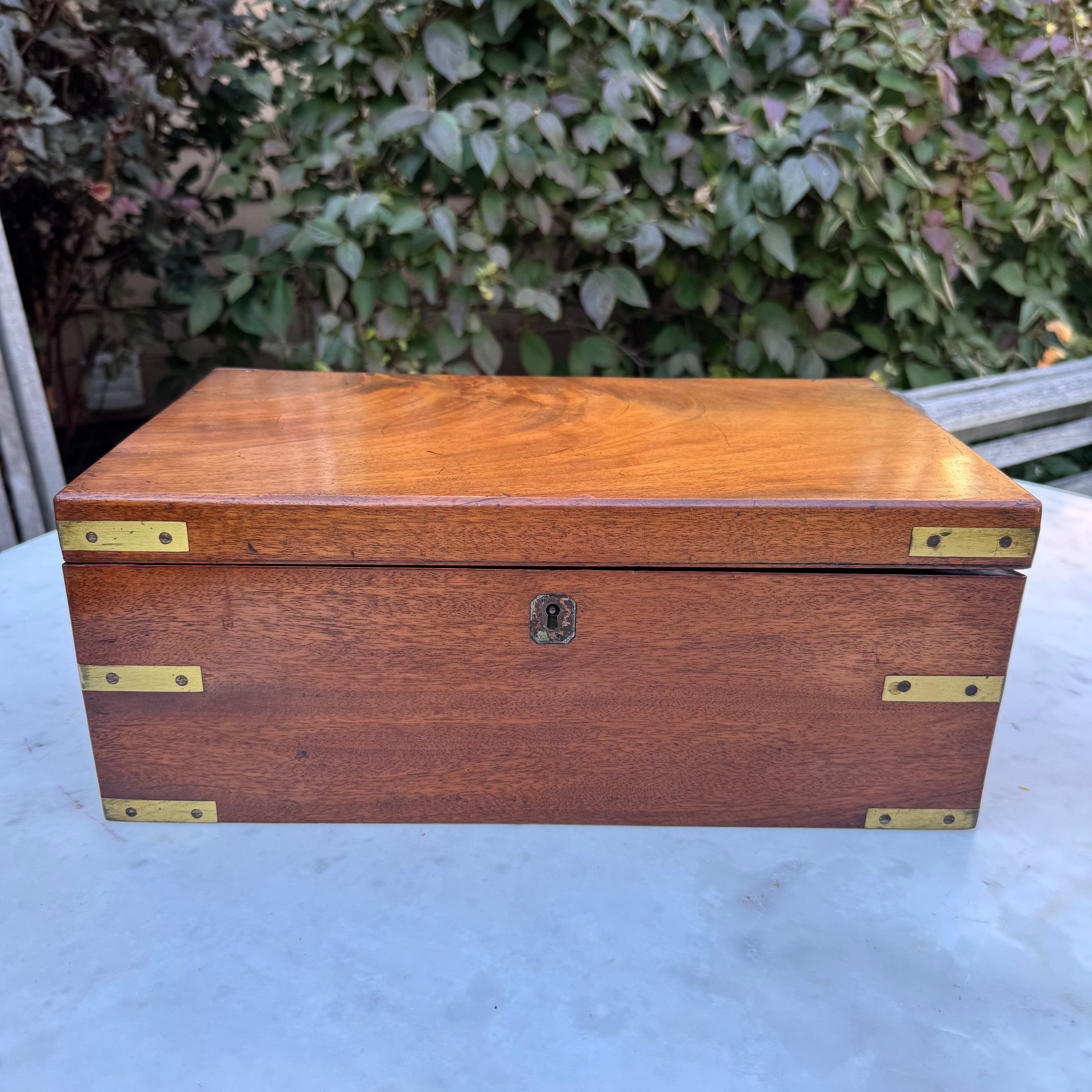Antique English Mahogany Writing Slope