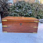 Antique English Mahogany Writing Slope