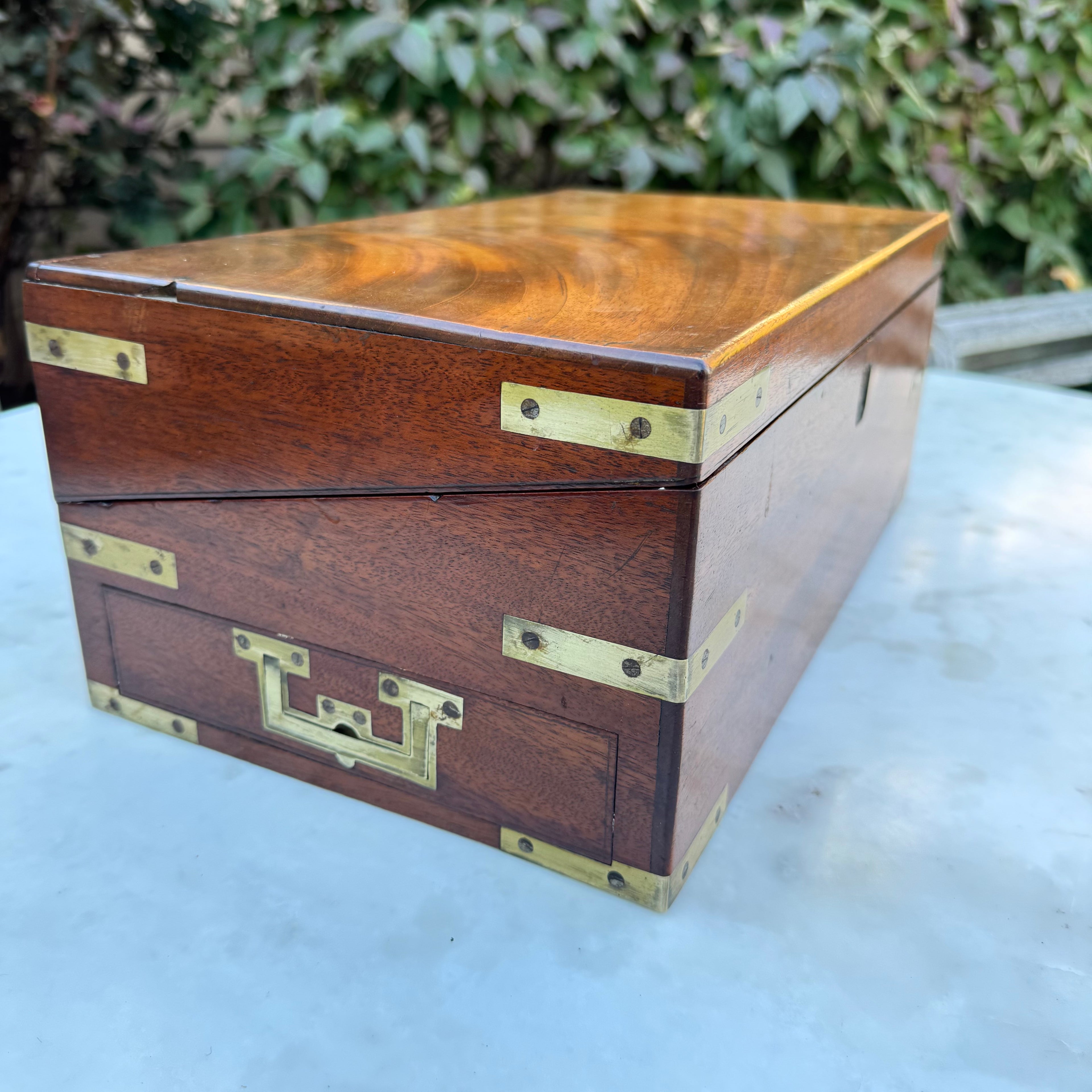 Antique English Mahogany Writing Slope