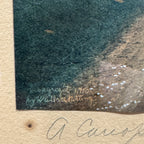 Wallace Nutting Hand-Colored Photograph " A Canopied Road" Framed