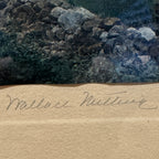 Wallace Nutting Hand-Colored Photograph " A Canopied Road" Framed