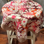 Vintage Bloch Frères All-Silk Floral Scarf