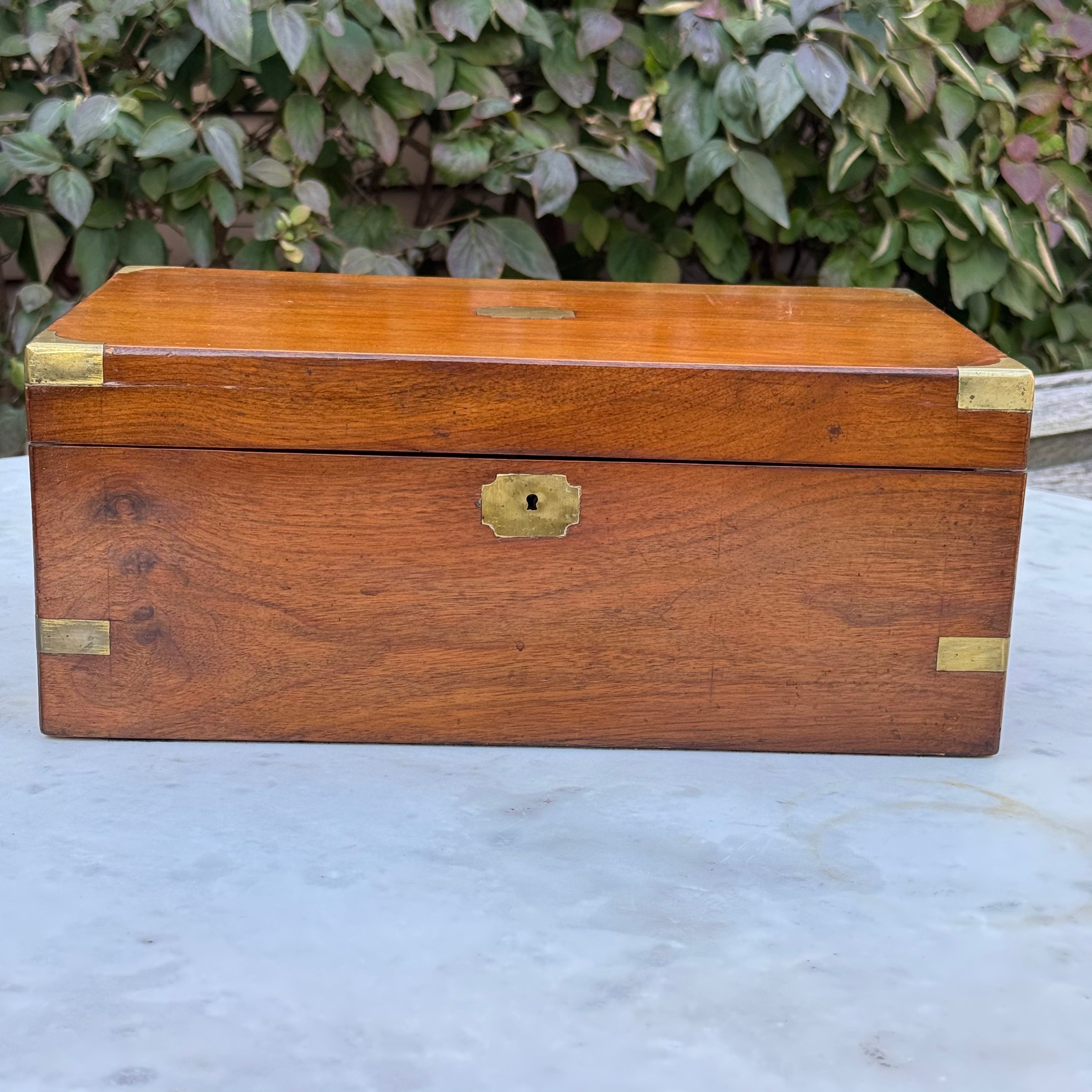 Antique Victorian Mahogany Writing Slope
