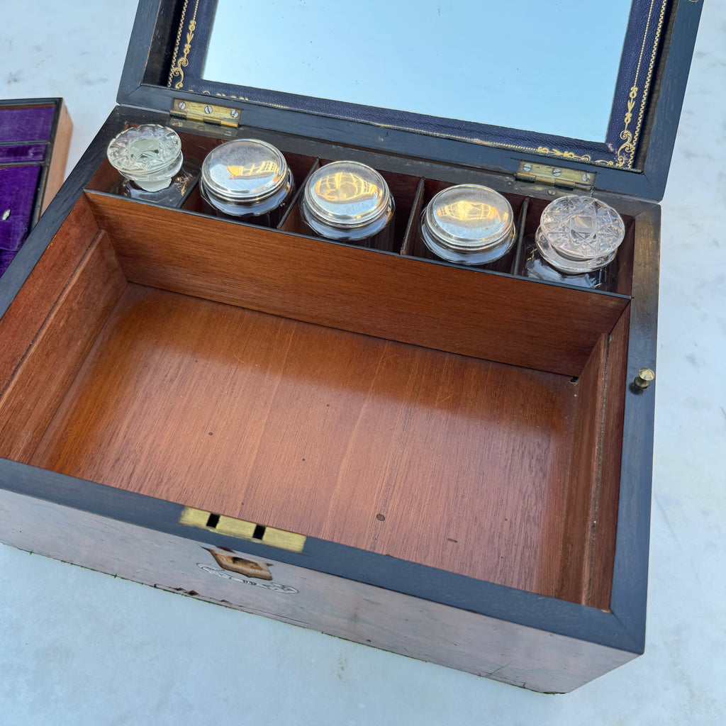 Antique Victorian Coromandel Dressing Box