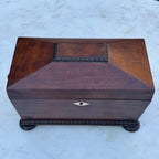 Antique Regency Sarcophagus Tea Caddy
