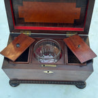 Antique Regency Sarcophagus Tea Caddy