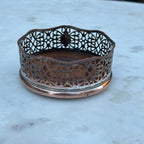 English Antique Victorian Wine Coaster