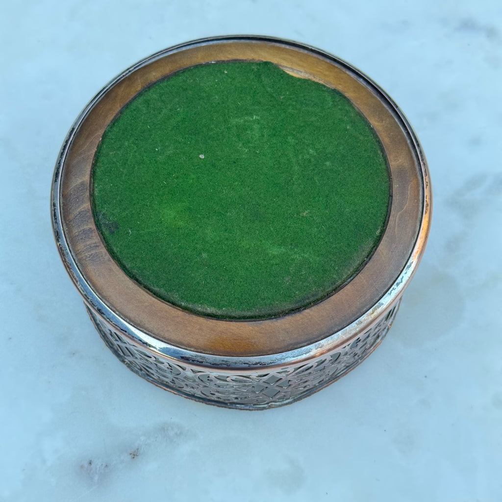 English Antique Victorian Wine Coaster