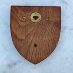 Vintage British Heraldic Shield Plaque