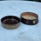 Vintage Prinknash Brass & Leather Coaster/Bowl