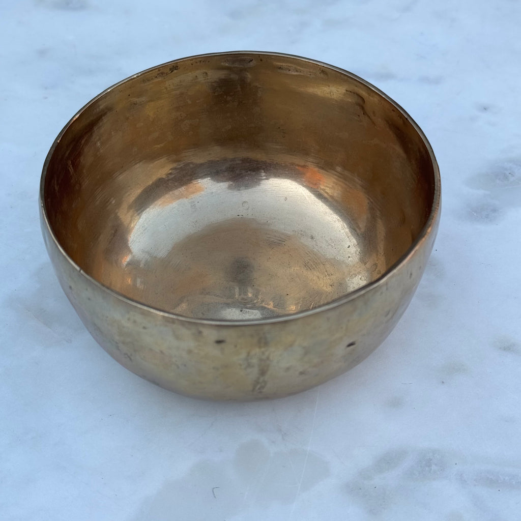 Hammered Brass Bowl