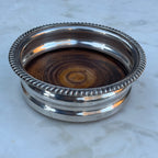 English Silver Plated Wine Coaster