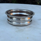 English Silver Plated Wine Coaster