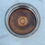 English Silver Plated Wine Coaster