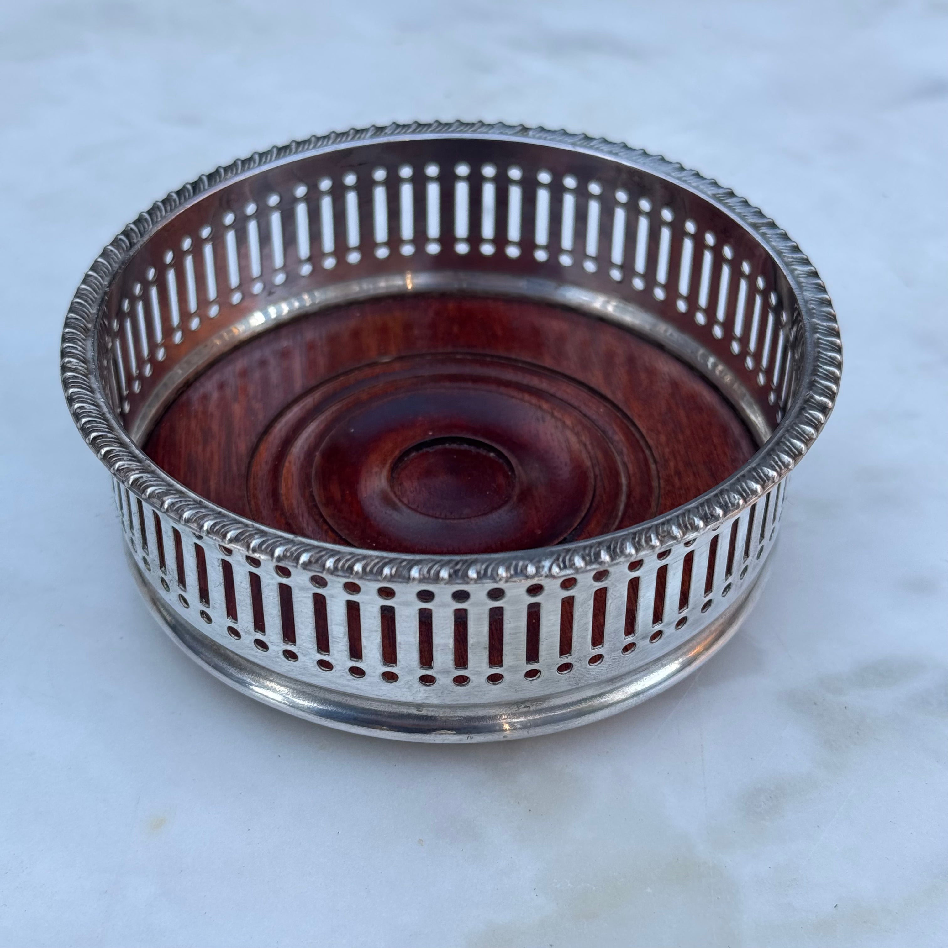 English Wine Coaster