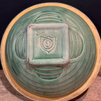 1920s McCoy Green Glazed Mixing Bowl