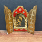 Florentine Giltwood Triptych