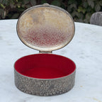 Vintage Silver Plated Trinket Box