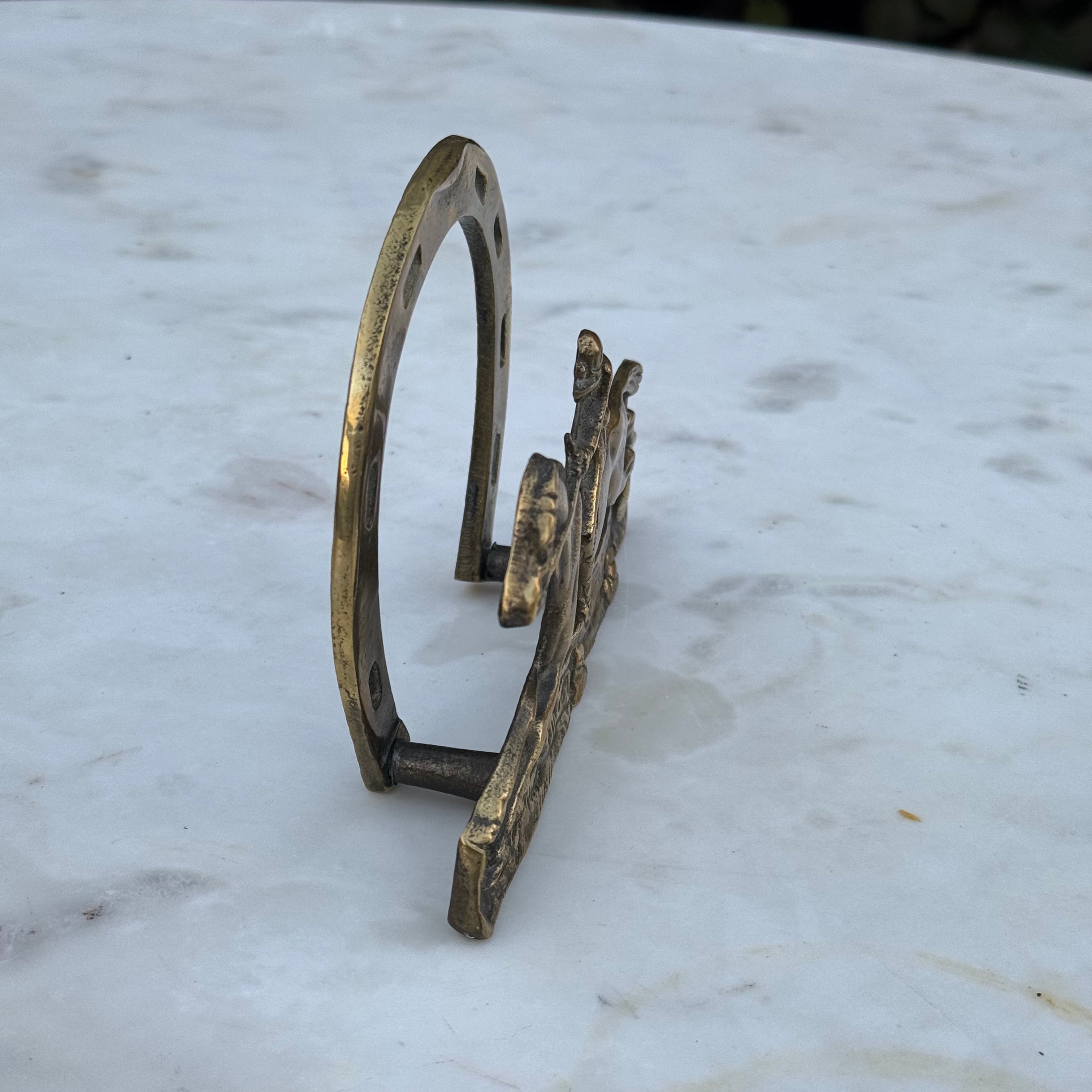 English Equestrian Letter Rack