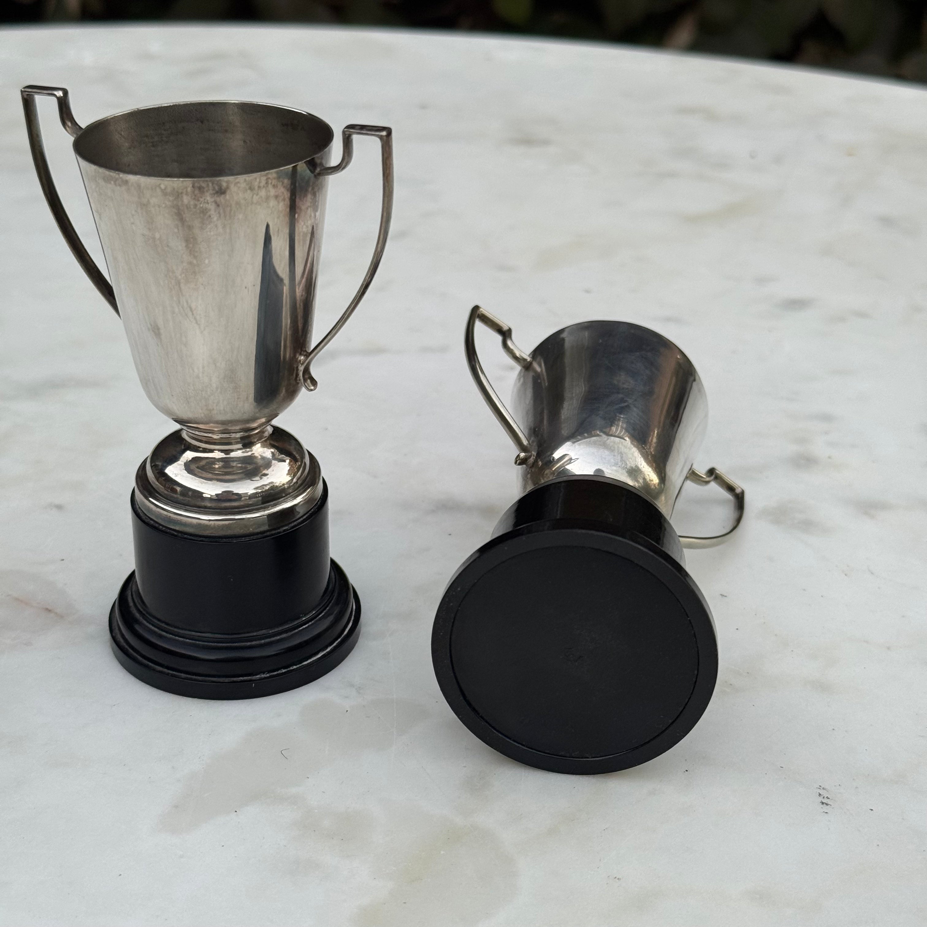 Vintage English Miniature Trophy Cup