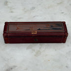 Lacquered Box with Bird & Orchids