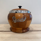 Lancraft Woodware Biscuit Barrel