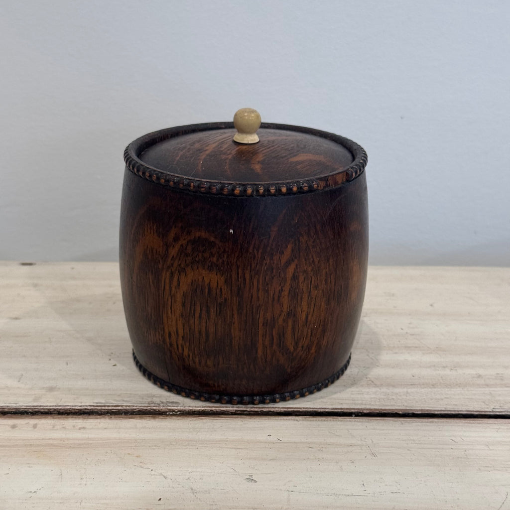 English Oak Tobacco Barrel