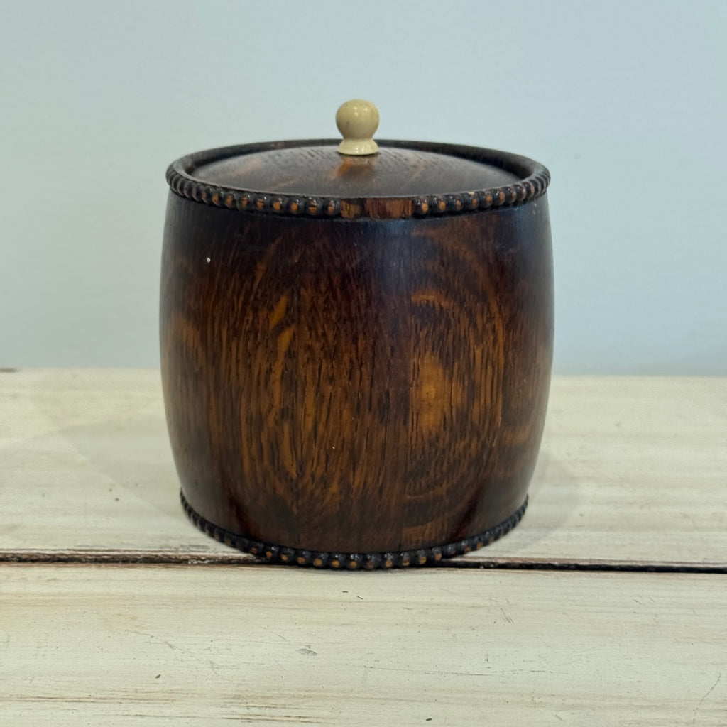 English Oak Tobacco Barrel