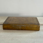 English Brass Cigarette Box