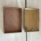 State Express Cigarettes Brass Cigarette Box – Made in England *as found