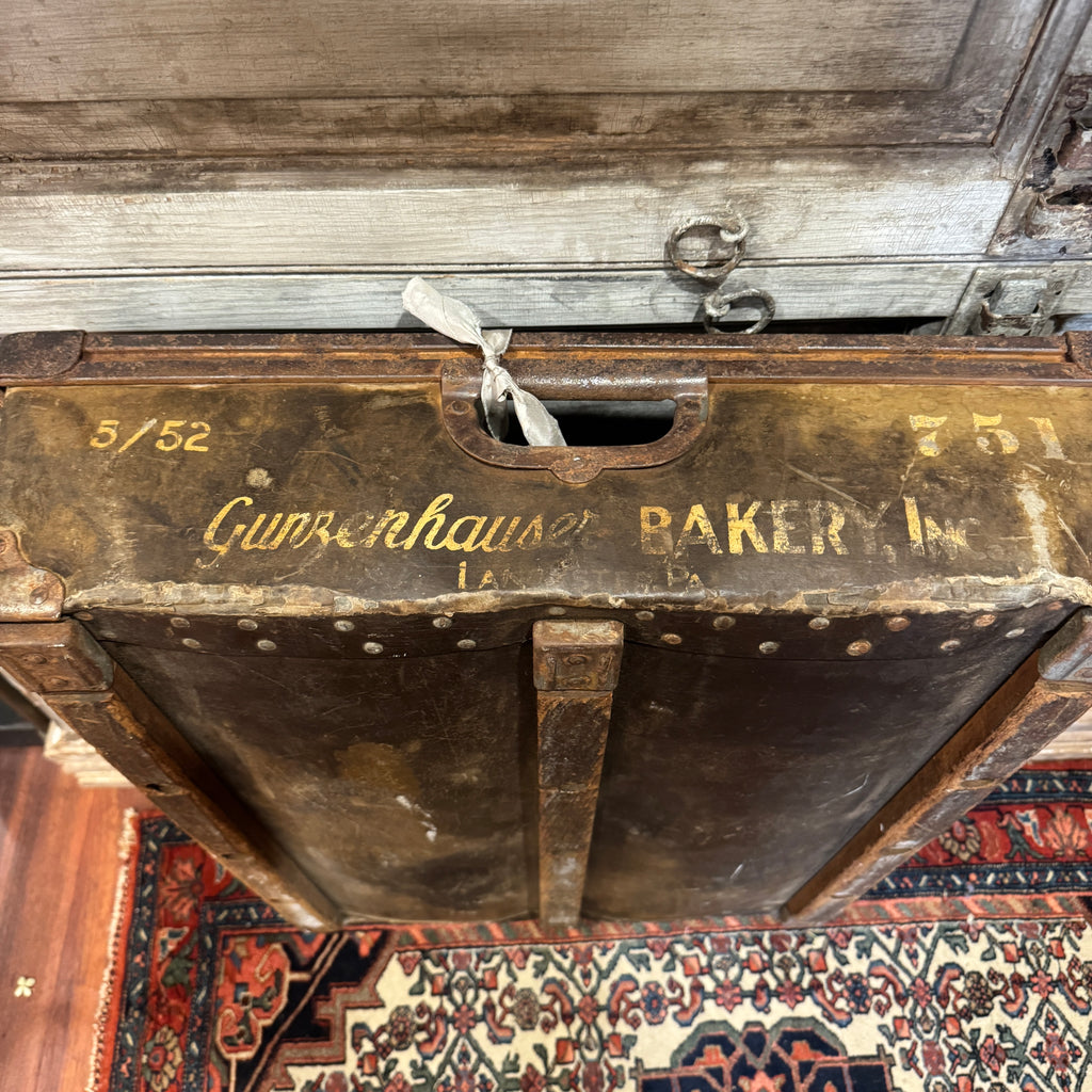 Antique Lancaster, PA Bakery Bread Rack Tray - "Town Talk Bread"
