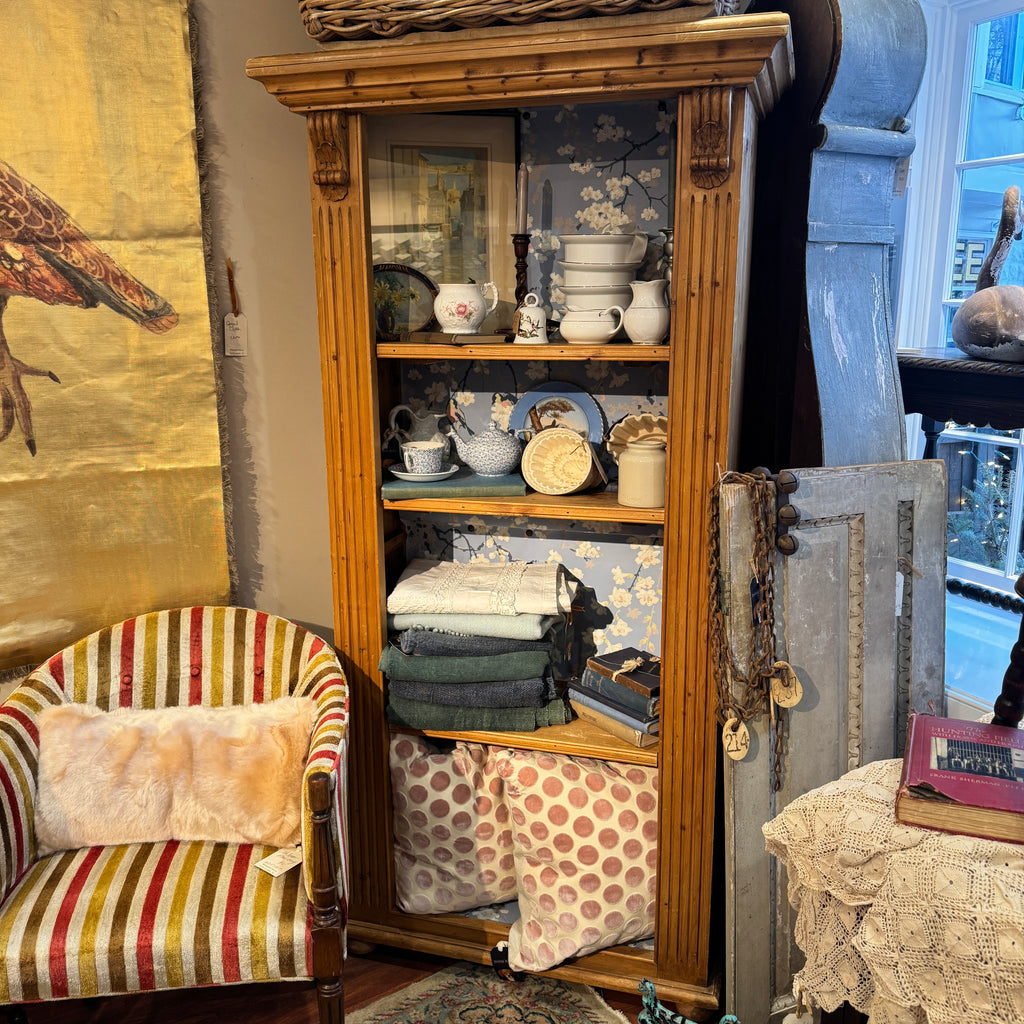 Pine European Bookcase