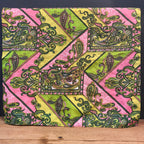 Pink & Lime Paisley Scarf
