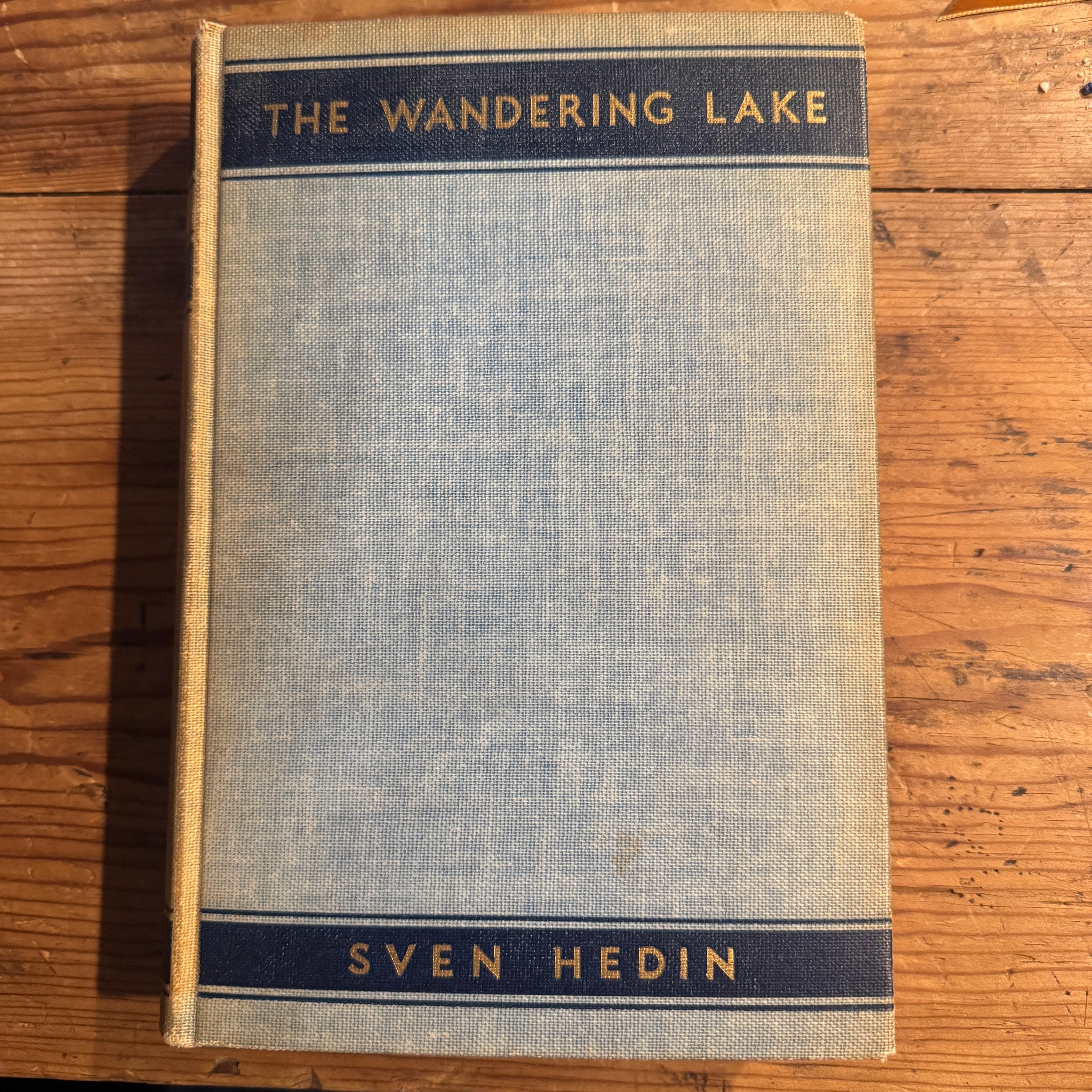 The Wandering Lake by Sven Hedin