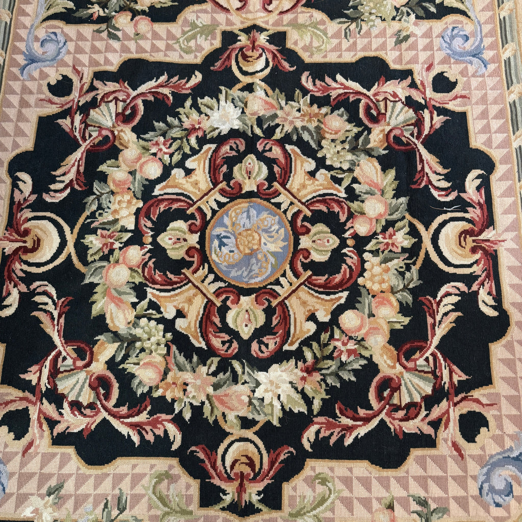 Hand-Tufted Wool Floral Rug – DAPPER BLEU