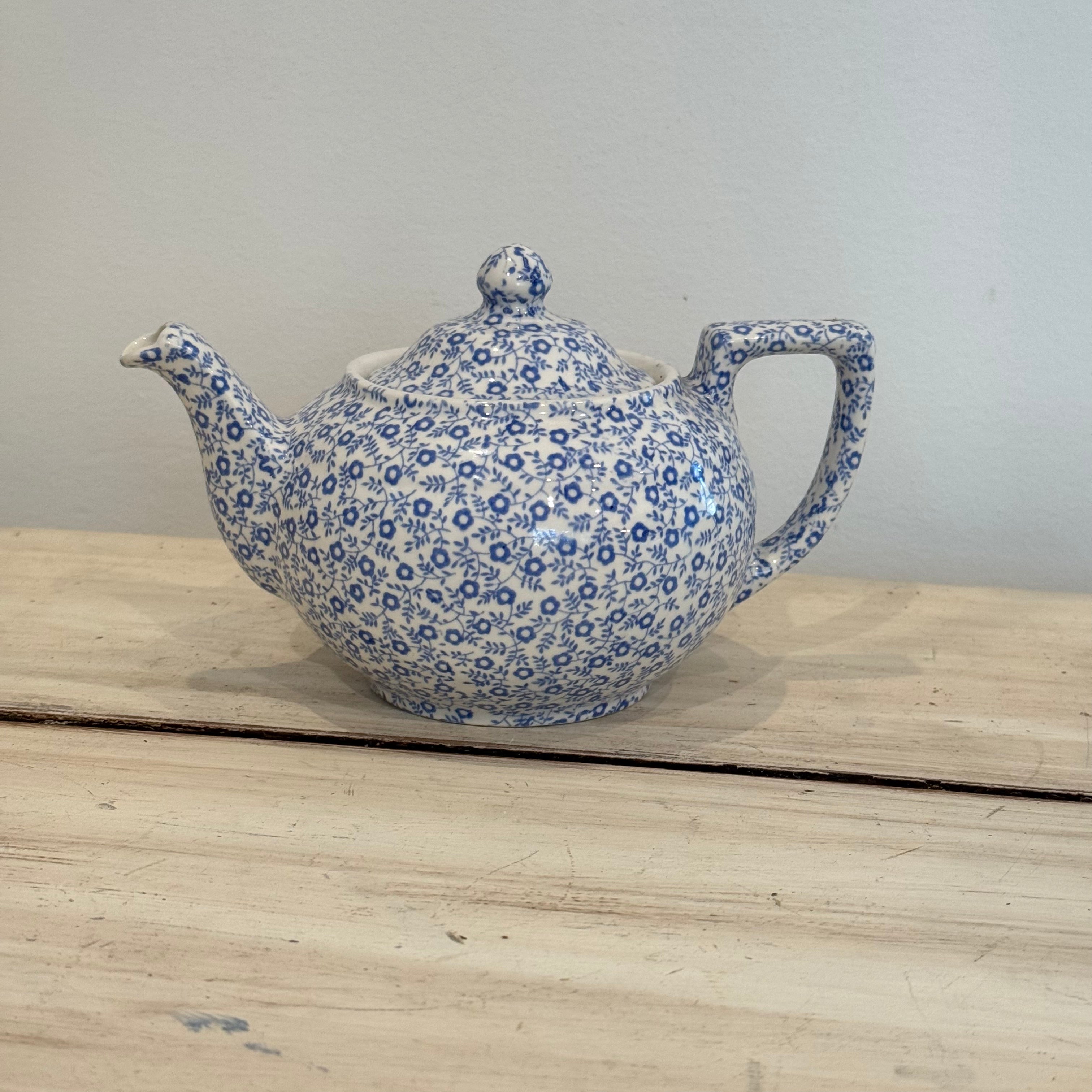 English Blue Felicity Teapot
