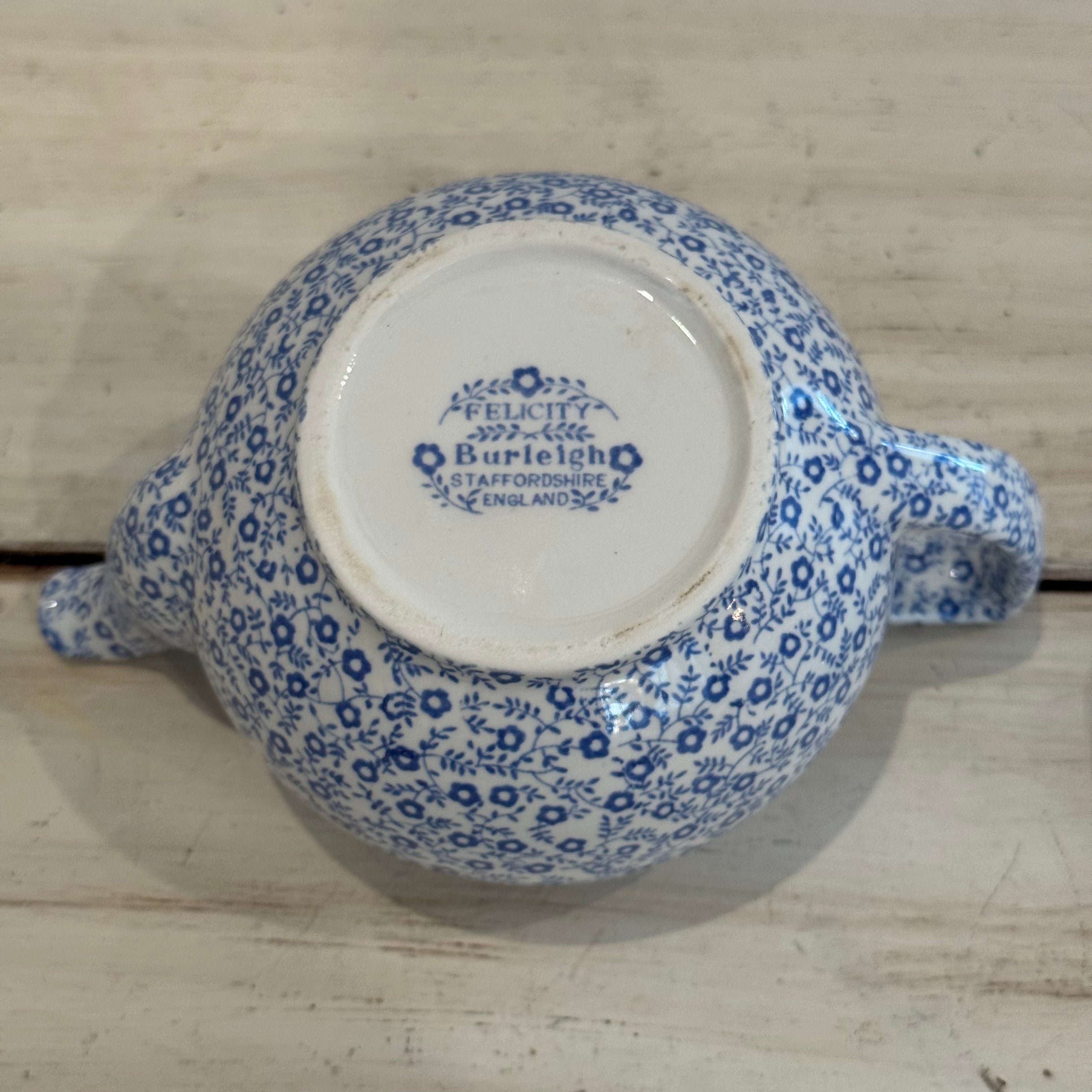 English Blue Felicity Teapot