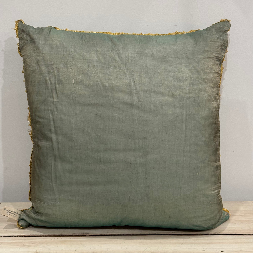 Vintage Silk Pillow