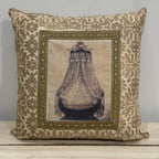 Vintage Silk Pillow