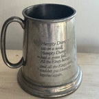 English Humpty Dumpty Pewter Child’s Mug