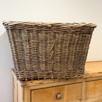 Antique Wool English Basket