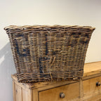 Antique Wool English Basket