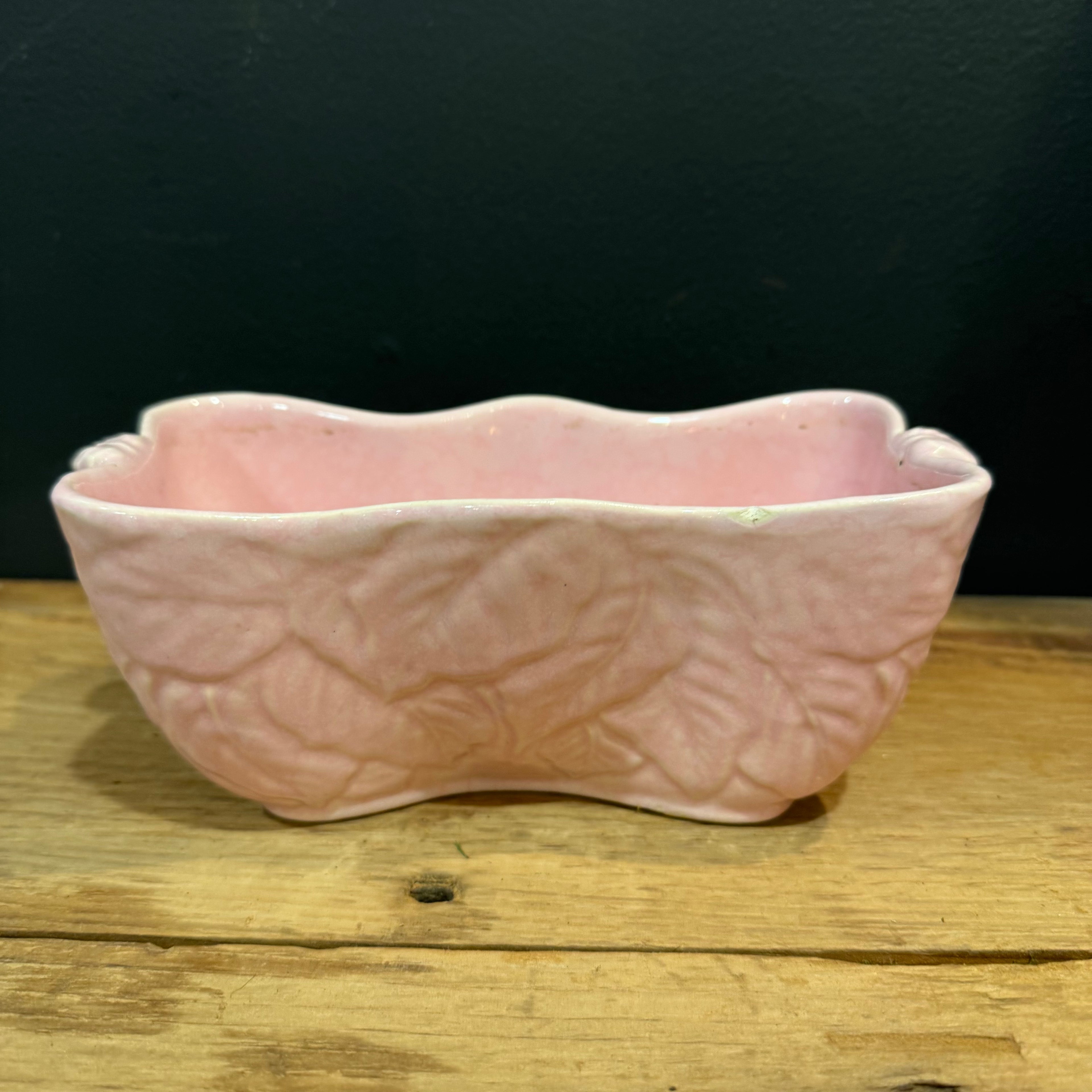 Imperial Pink Leaf Planter