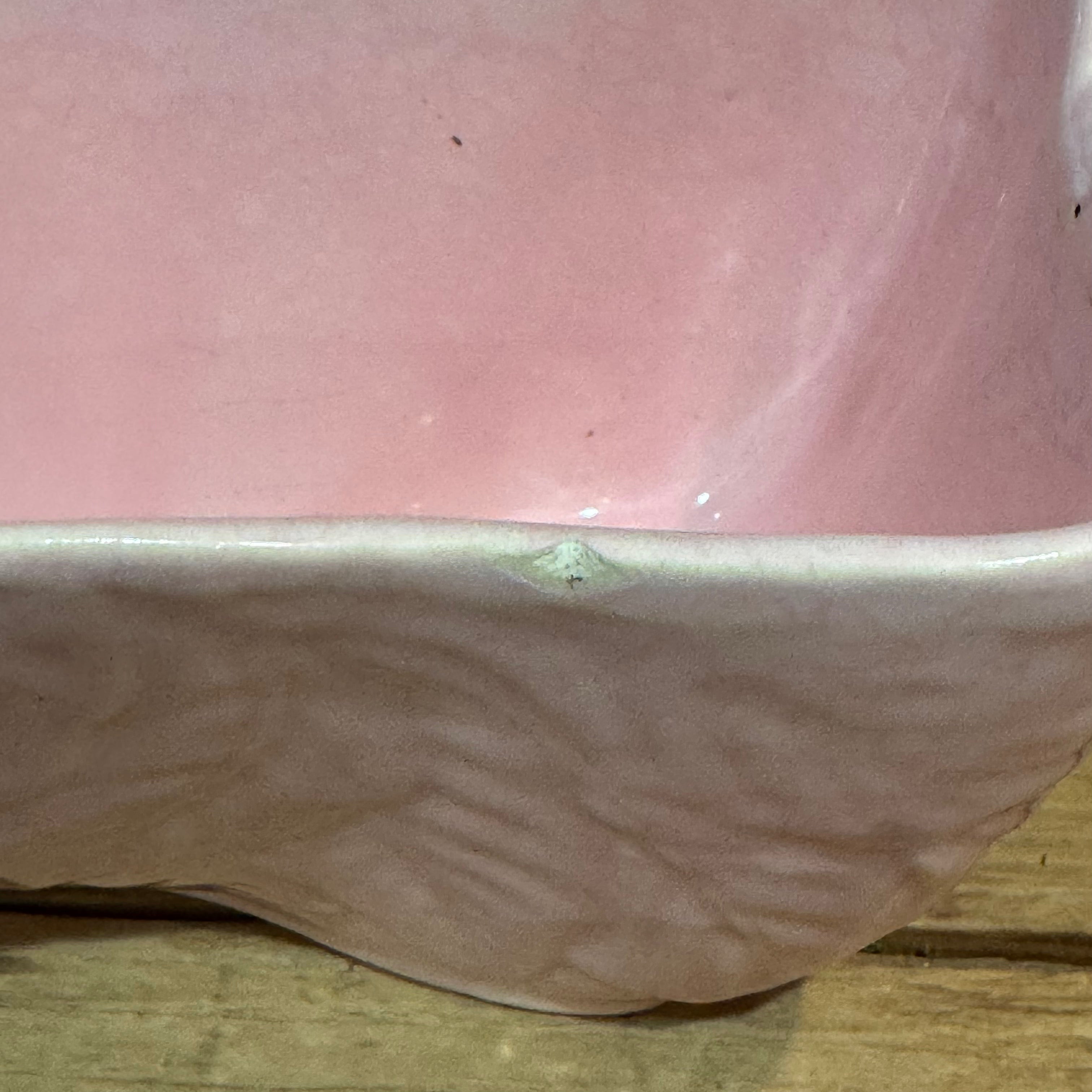 Imperial Pink Leaf Planter