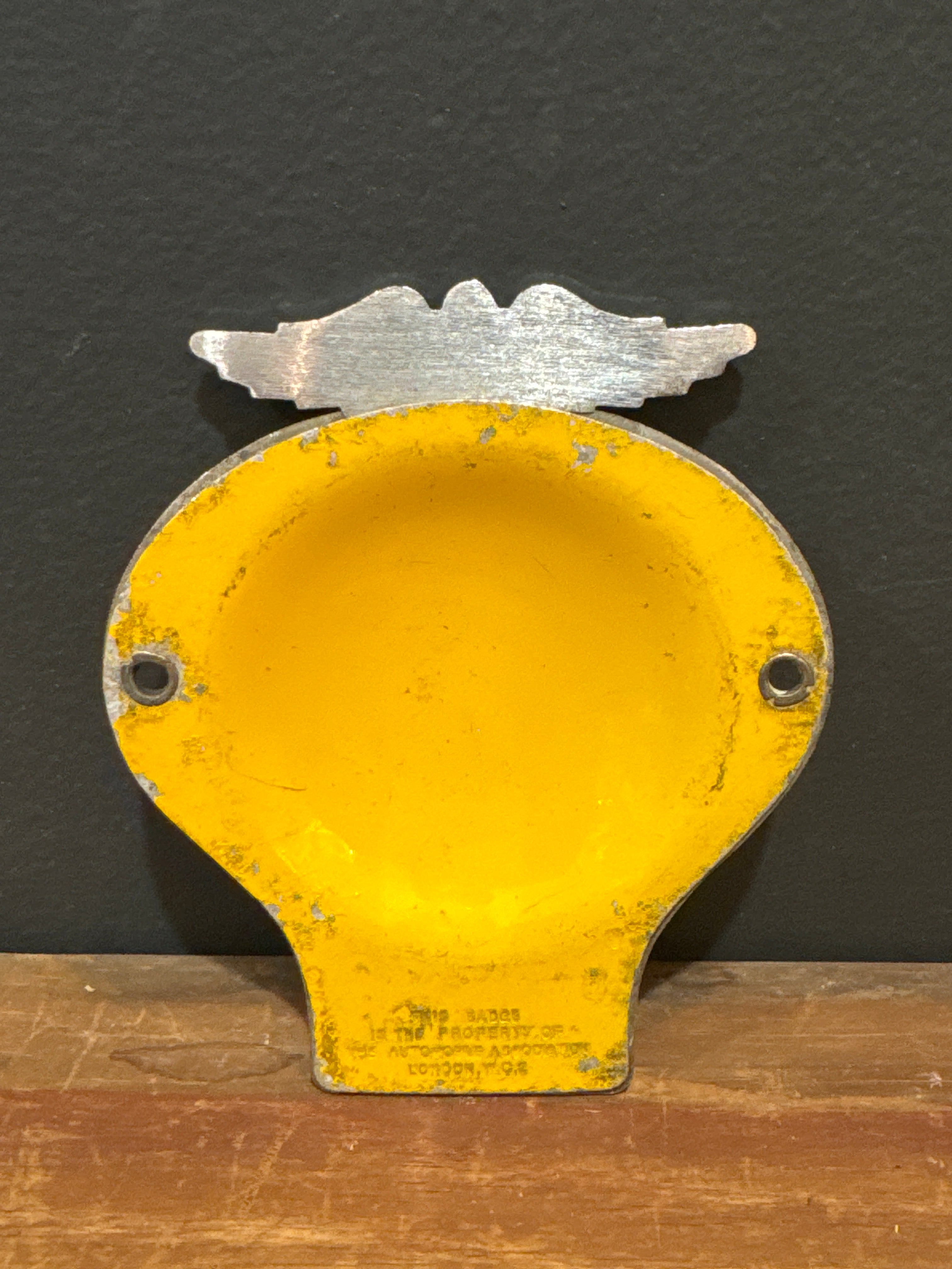 Automobile Association (AA) Enamel Car Badge